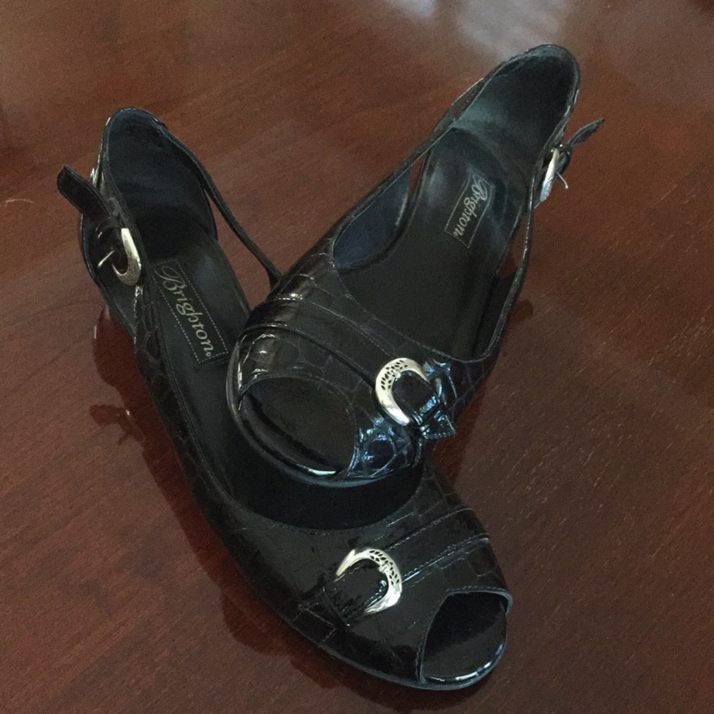 Brighton 7 1/2 shoes Patton leather